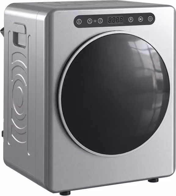 Asciugatrice Elettrica 1000W ¨C Xylo ¨C 3 Kg, 6 Modalit¨¤, Acciaio Inossidabile, Argento