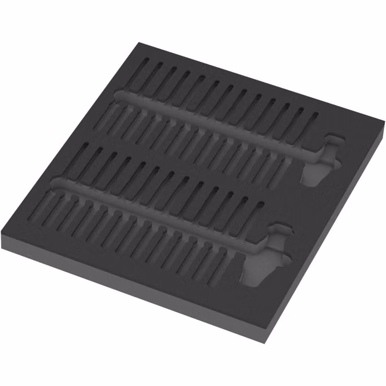 9851 Inserto in schiuma per set Kraftform Kompakt VDE 1, vuoto
