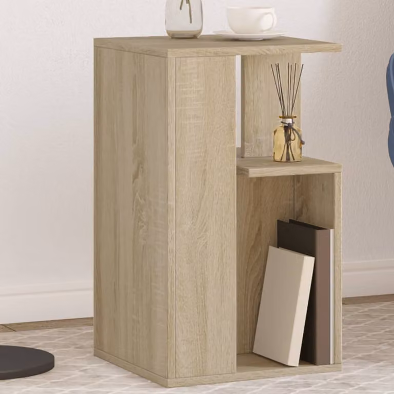 Maison Exclusive - Tavolino Sonoma in rovere 35x35x60 cm Materiale ligneo