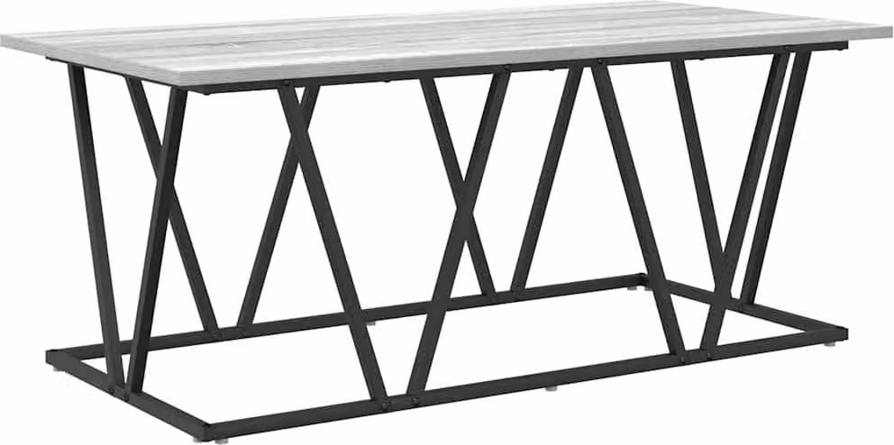 Tavolino da salotto Grigio 100 x 50 x 40 cm
