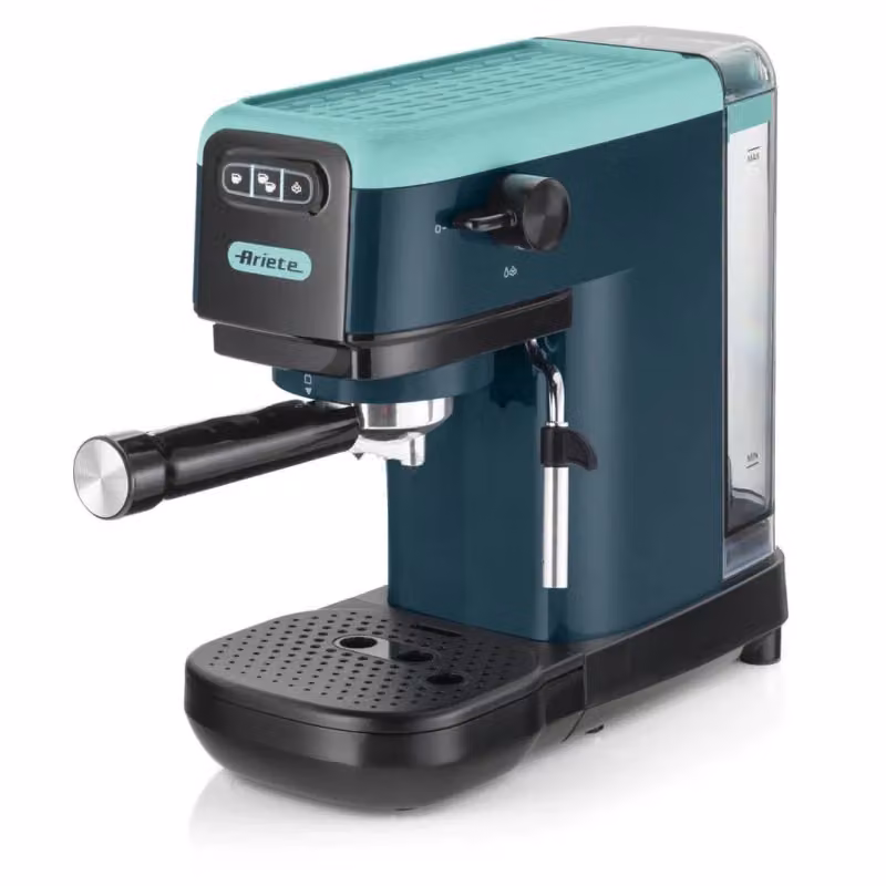 Macchina da caffè espresso Ariete Light da 1300W con 15 bar di pressione, compatibile con caffè macinato ed ESE, colore verde – 2