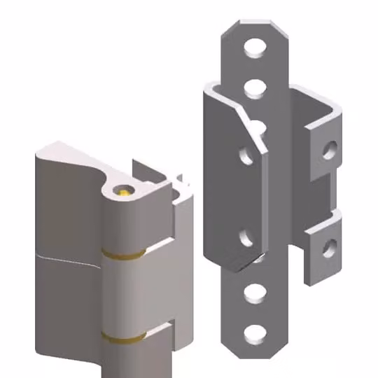 Striebel e John RZ9P4 Cerniera a 180° con materiale di fissaggio Accessori serie di armadi TriLine 2CPX045993R9999