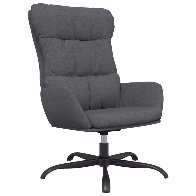 SYFAX™ Poltrona Relax Grigio Scuro in Tessuto