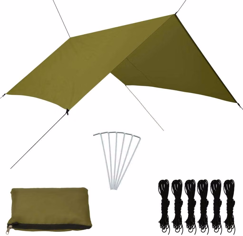 Living Store, telo per esterni, 3x2,85 metri, colore verde