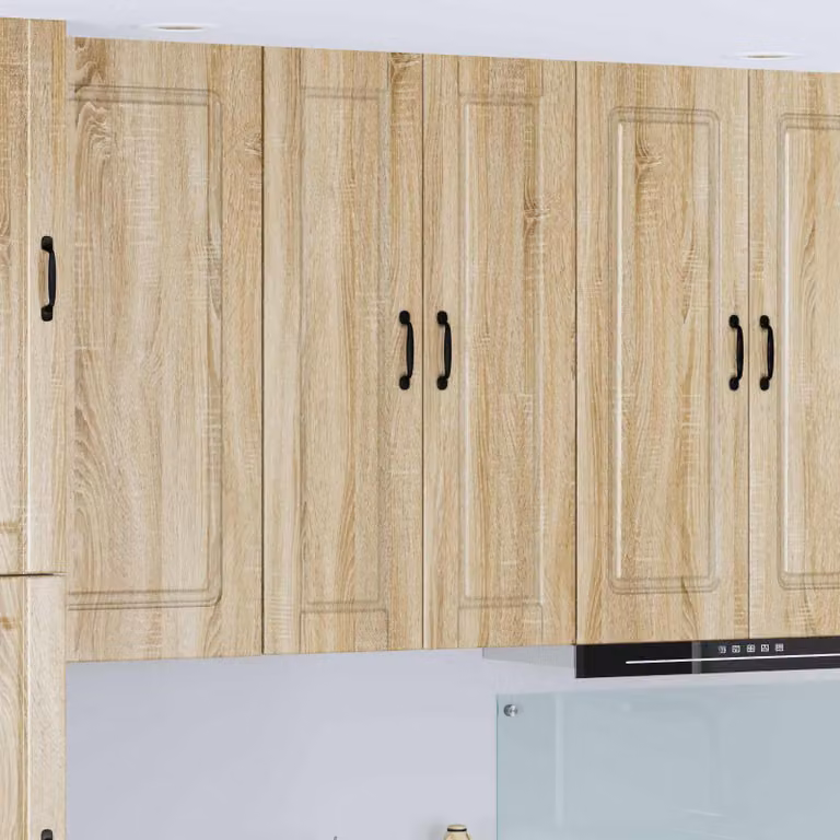Armadietto a muro moderno vidaXL PORTO in Rovere Sonoma marrone L: 30 cm, P: 31 cm, H: 100 cm
