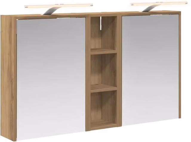 Set di Armadi da Bagno | Armadio da bagno 3 pz 106 x 16 x 62,5 cm
