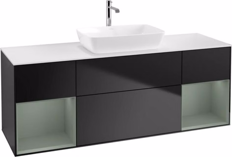 Mobiletto V&B Finion 160cm, Pl w m, Reg Oli. m Lac, bla m Lac