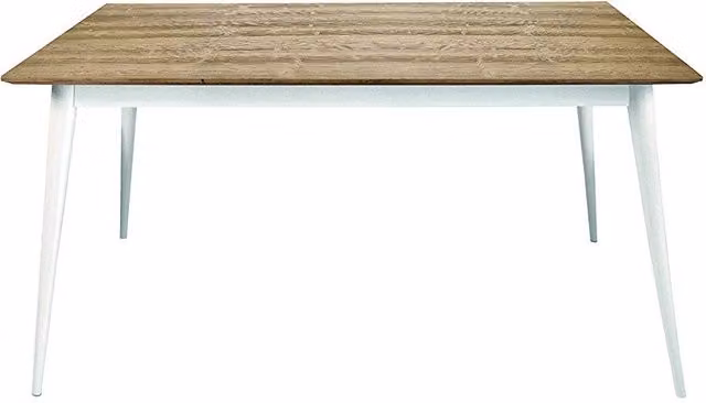 Tavolo allungabile rettangolare in abete spazzolato Mobili 2G L: 160 cm, P: 85 cm