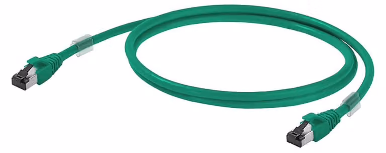 Cavo di collegamento di rete WEIDMUELLER RJ45 CAT 6A S/FTP 1 m verde UL Weidmüller