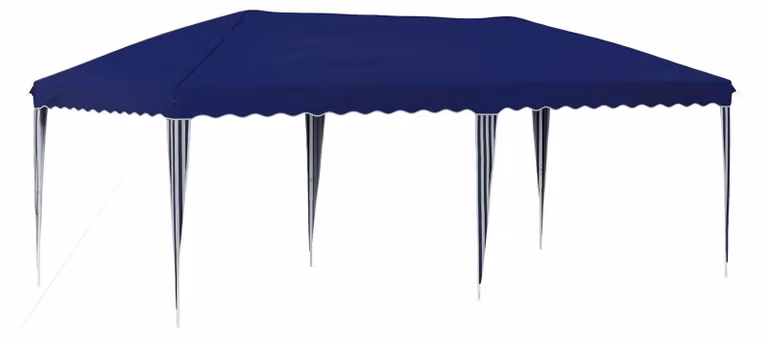 Tenda per feste a pop-up 575 x 290 x 245 cm Blu