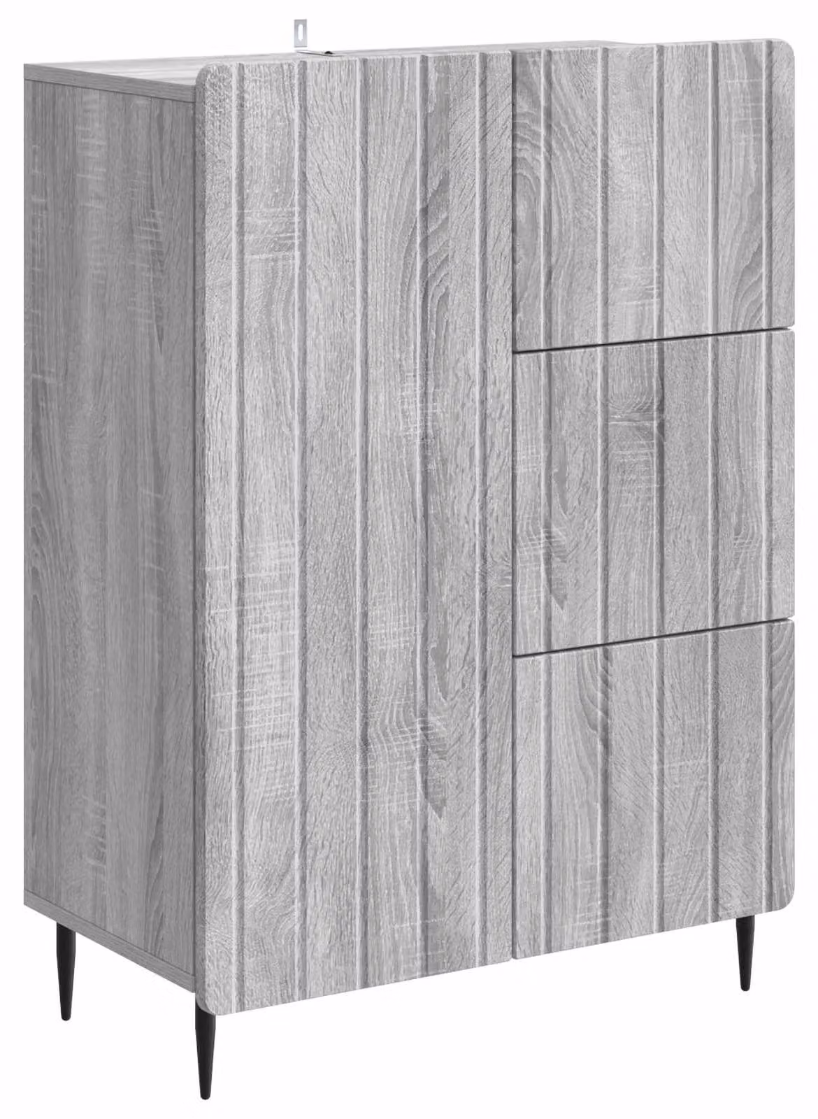 Credenza Grigio Sonoma 66 x 34,5 x 91,5 cm Legno ingegnerizzato