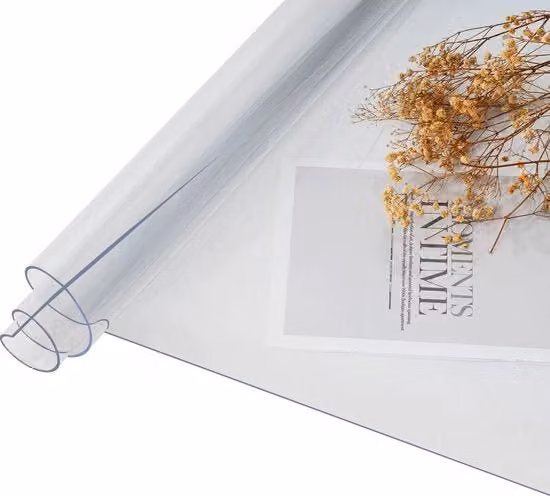 Protezione per Tavolo - Acqua e Calore Resistenete - Per Salotto, Cucina - PVC - 100x200 cm - Translucido