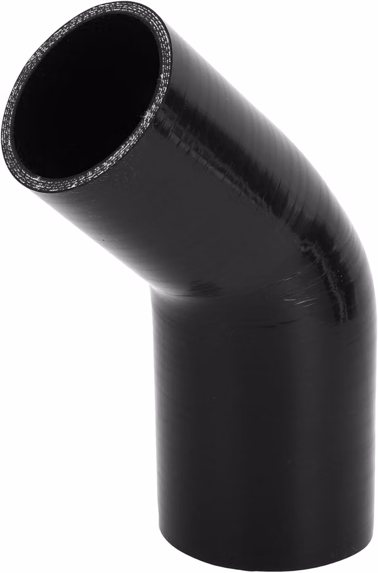 Tubo in silicone a 45 gradi, diametro 60-70 mm, lunghezza 102 mm, per sistemi di raffreddamento