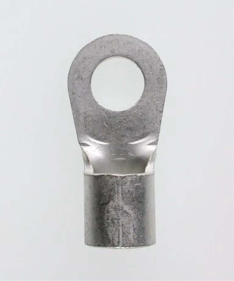 Capocorda a schiacciare DIN 46234 non isolato, forma ad anello, sezione 25 mm² - 1 pezzo