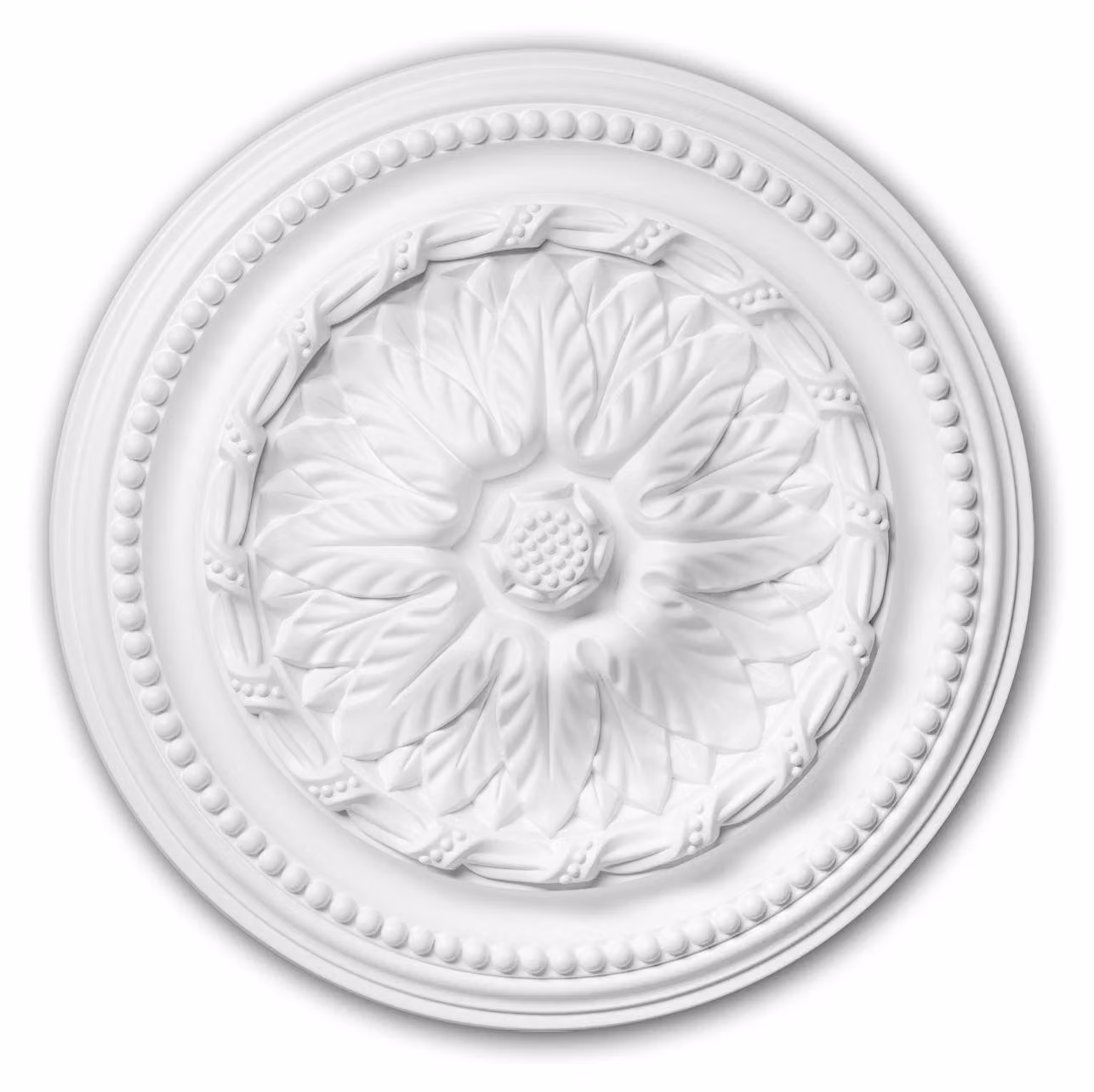 Rosone da soffitto Profhome 156007 stile neo impero Ø 40 cm
