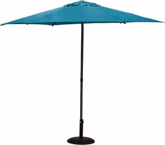 Ombrellone rotondo - blu - perfetto per esterni e terrazze