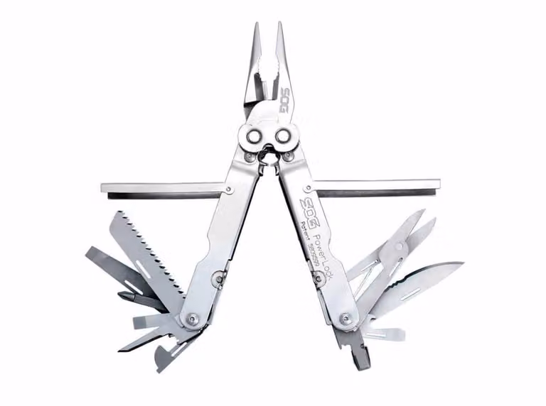 Forbici S60 PowerLock, modello S60N-CP, multifunzione