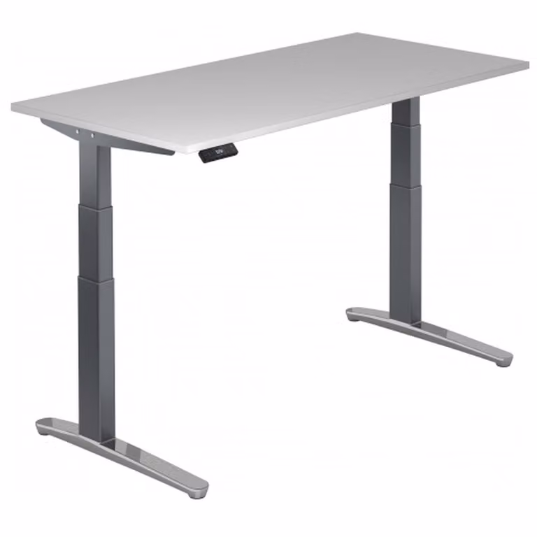 XBHM 16 GC - Grigio 160 x 80, regolabile elettricamente in altezza