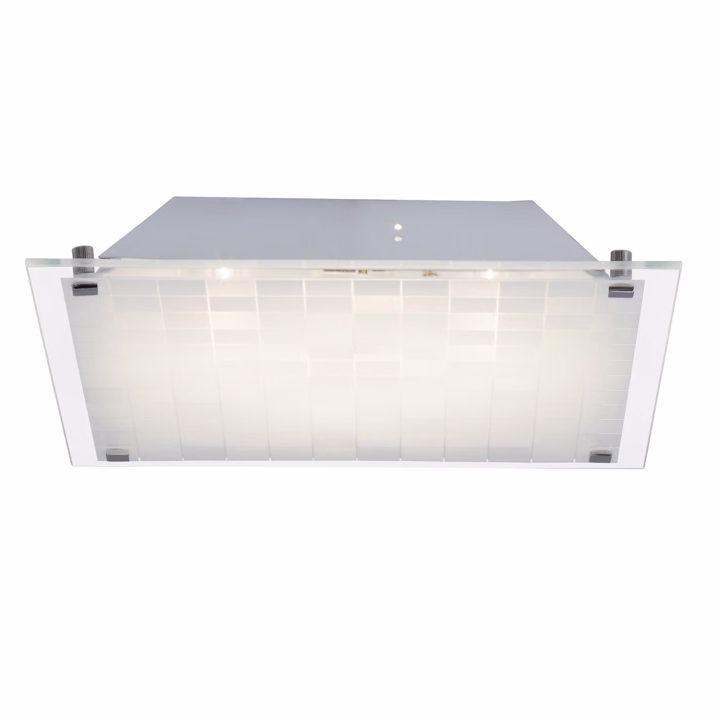 Lampada da parete e da soffitto a LED Malinda 30x30 cm cromata/bianca