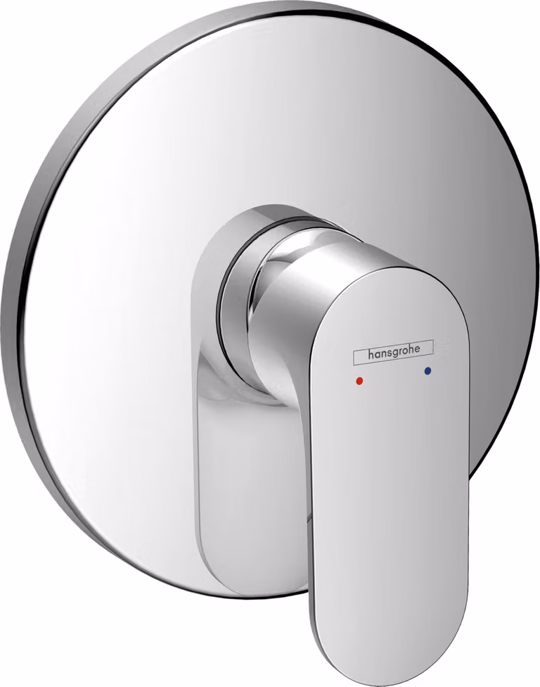 Miscelatore da incasso per doccia Rebris S, 1 funzione, cromo, 0,82 kg