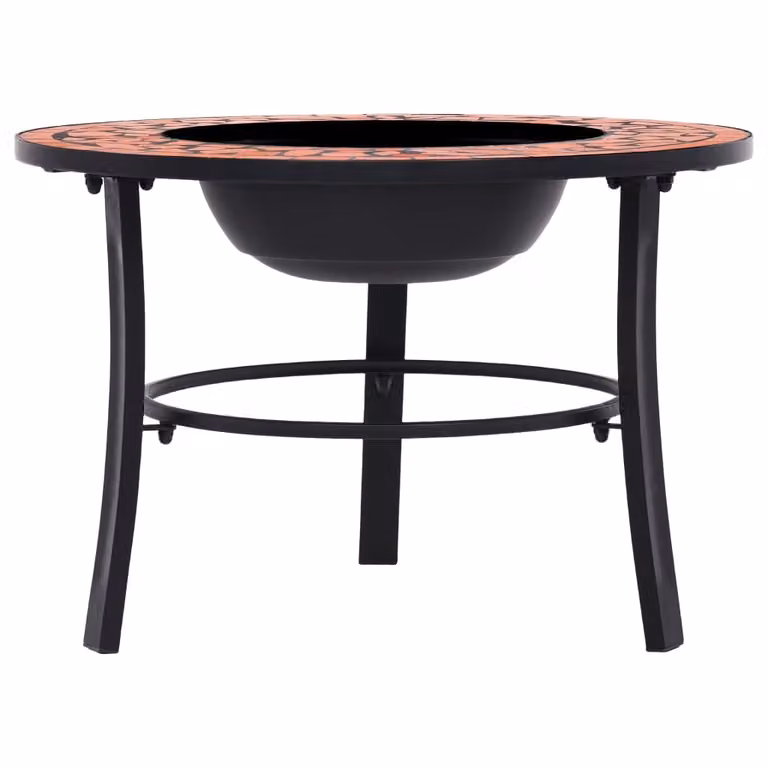 The Living Store Camino a mosaico in Vetroceramica Terracotta 68 cm