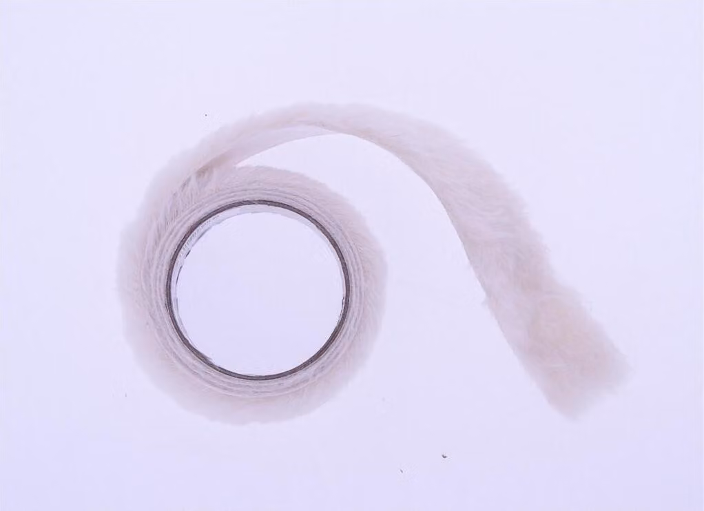 Striscia decorativa in finta pelliccia 2,5 cm 1 m