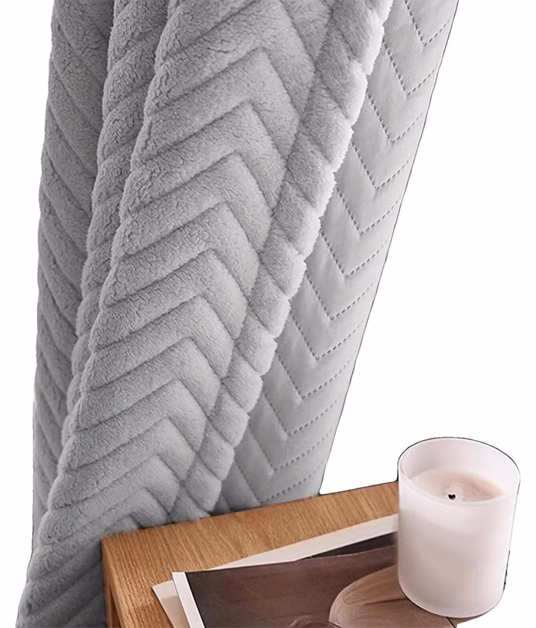 Tenda, materiale isolante pesante, riduzione del rumore, colore grigio, dimensioni 55 x 96 pollici