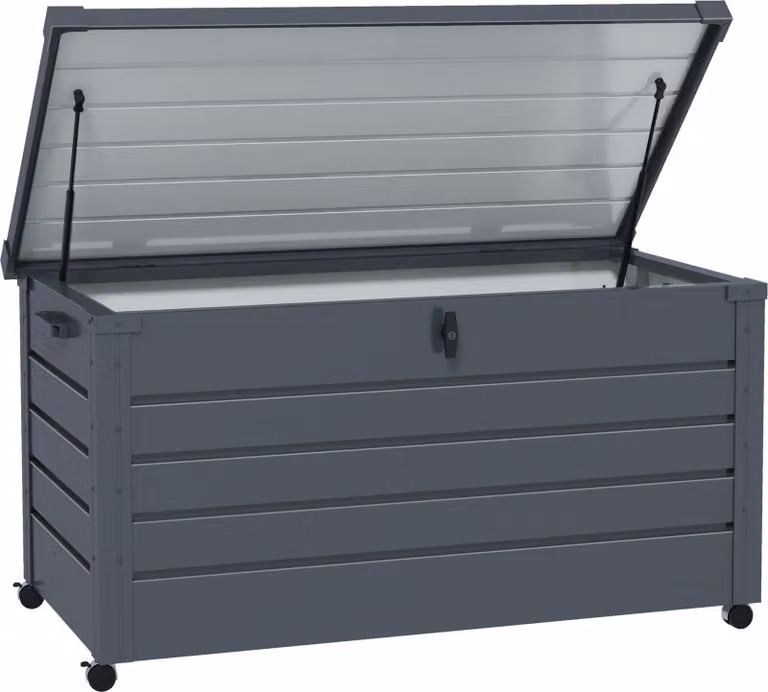 Contenitore per esterni, impermeabile, 311L, grigio scuro, acciaio