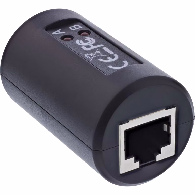 Tester InLine® per PoE / PoE+, test dal vivo