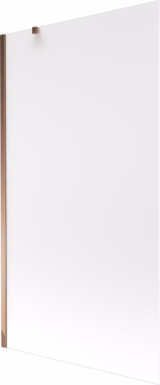 Mexen Next paratia doccia a 1 anta 100 x 150 cm, brina, oro rosa - 895-100-000-00-30-60