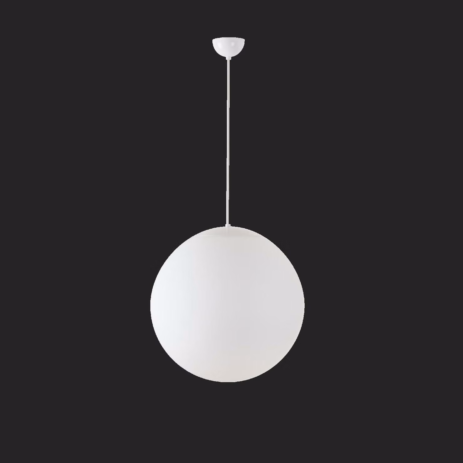 OSMONT ISI70322 ISIS S4 PM-M apparecchio a sospensione in plastica bianco IP40 3000 K 41W LED combinazione di emergenza 3 h