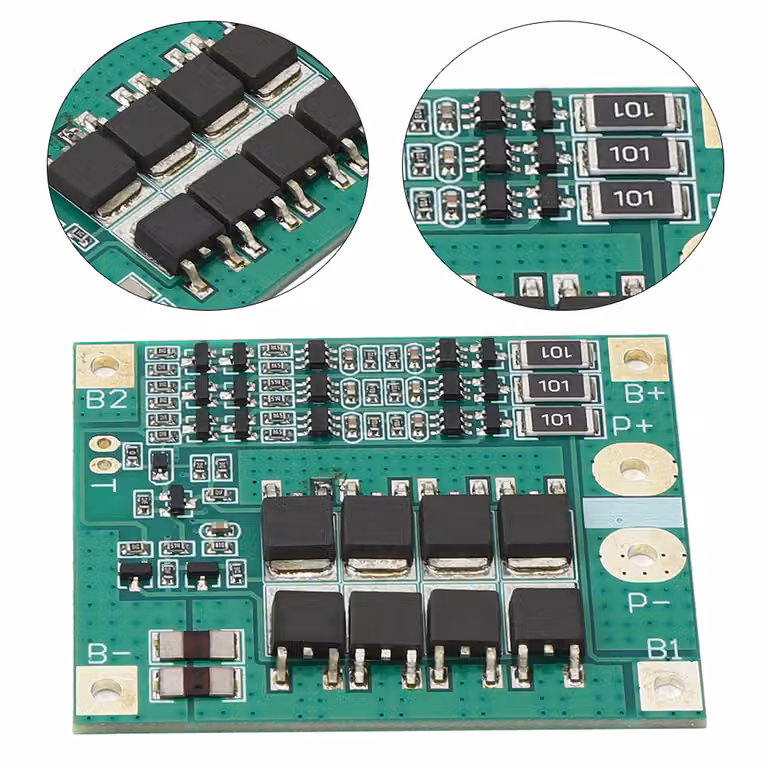 3S 12V 18650 Scheda di protezione batteria LiPo Modulo 25A BMS PCB Bilanciamento celle