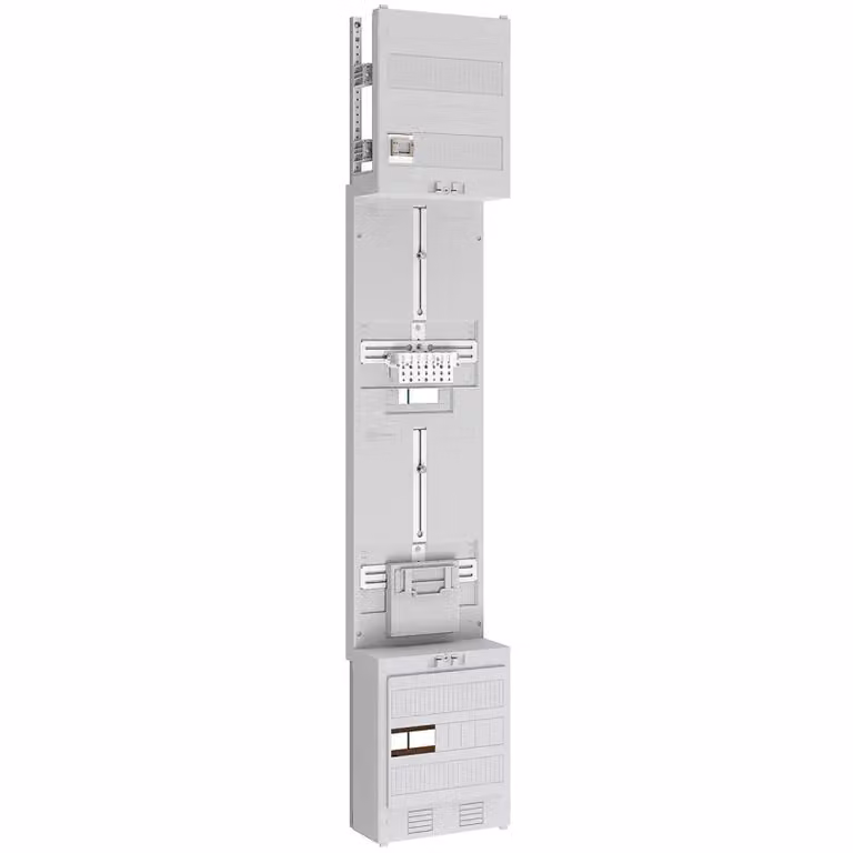 Spazio contatore 3pts 1Z/Res - Pannello contatori 1 fila contatore kWh 0 Z19611