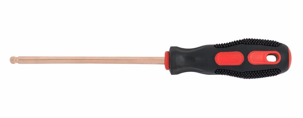 KS Tools BERYLLIUMplus Cacciavite per viti ad esagono incassato 8 mm, con testa a sfera
