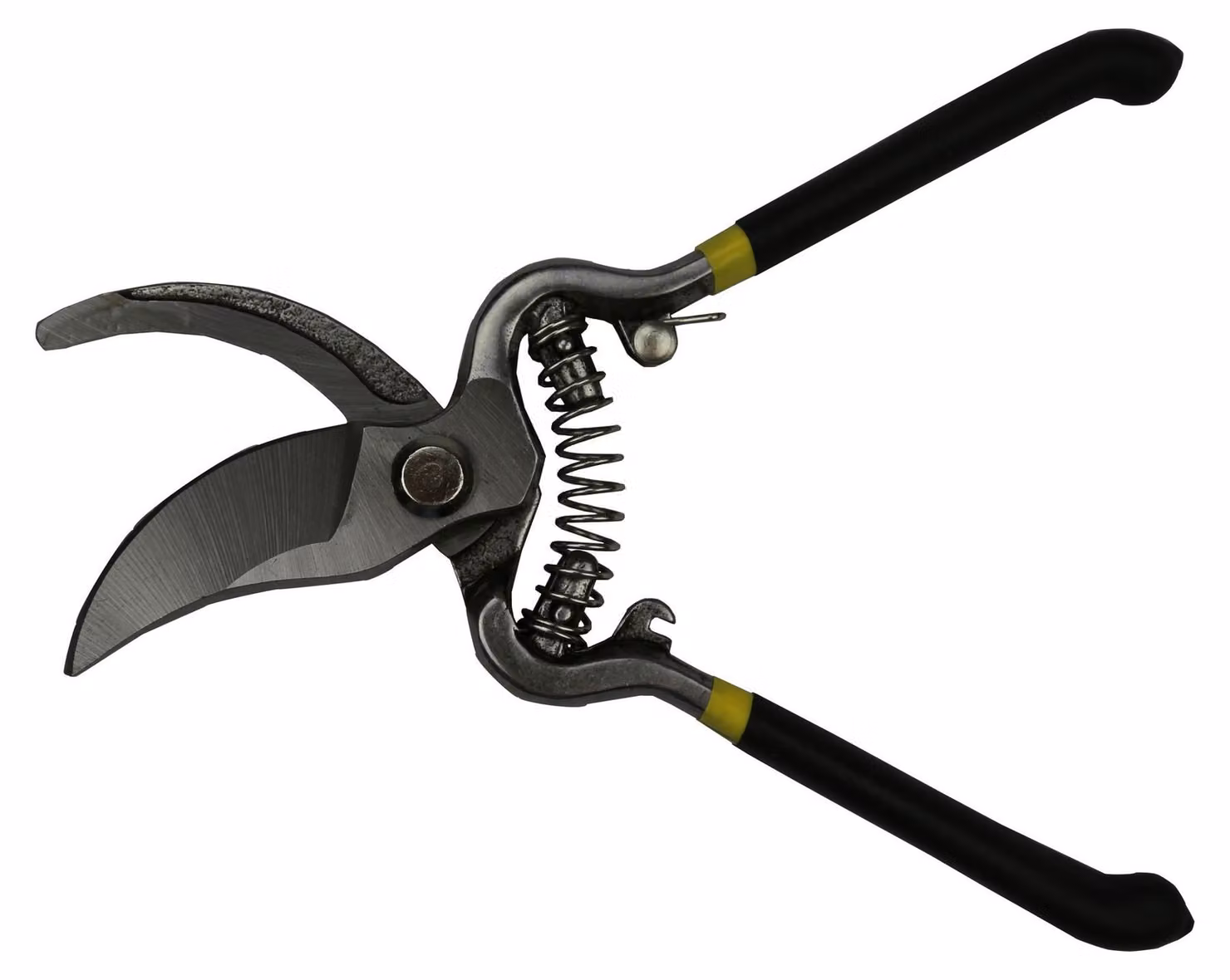 Forbici da giardino Jardinion Acciaio al carbonio, 20 cm, attrezzo da giardinaggio, forbici per rose, forbici per fiori, colore nero, forbici per potatura della vite, forbici per fiori