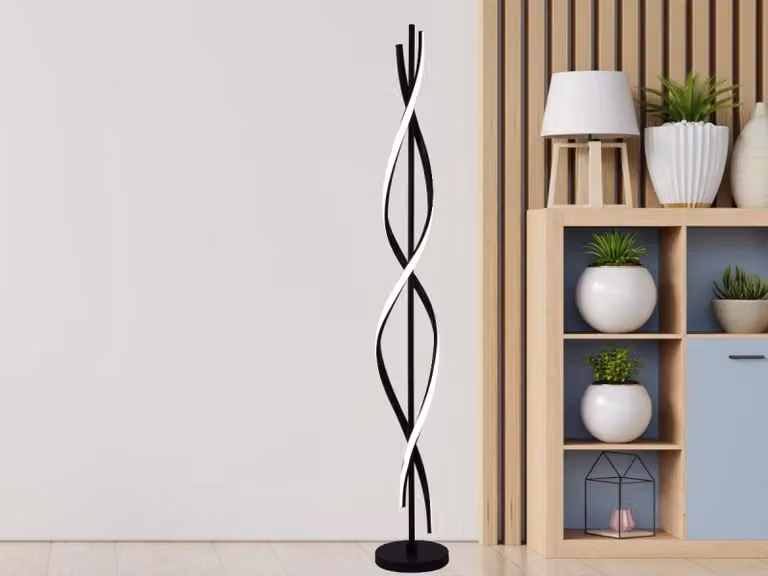 Lampada da terra LED NEDES, design, 60W - JF2305/B
