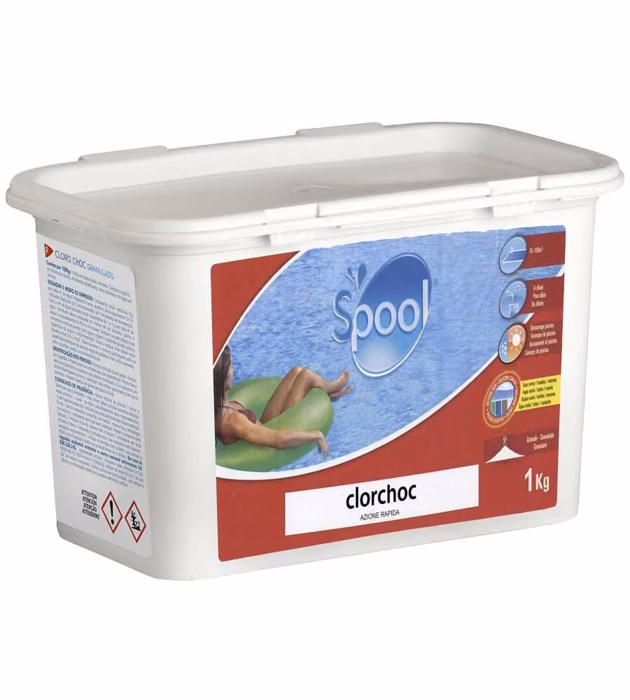 Gre Cloro Shock per Piscine in Granuli - 1 Kg