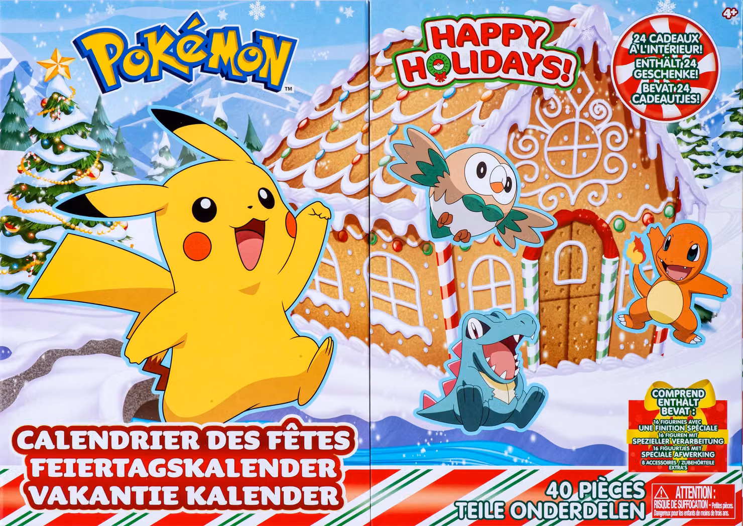 Calendario dell'Avvento PoKemon Deluxe