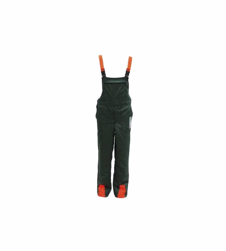 Pettorina Cotone Heavy Antisega Verde/Arancio 48