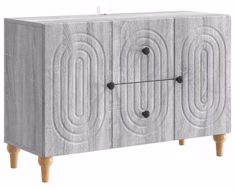 Mobile TV Grigio Sonoma 89 x 34,5 x 60 cm Legno ingegnerizzato
