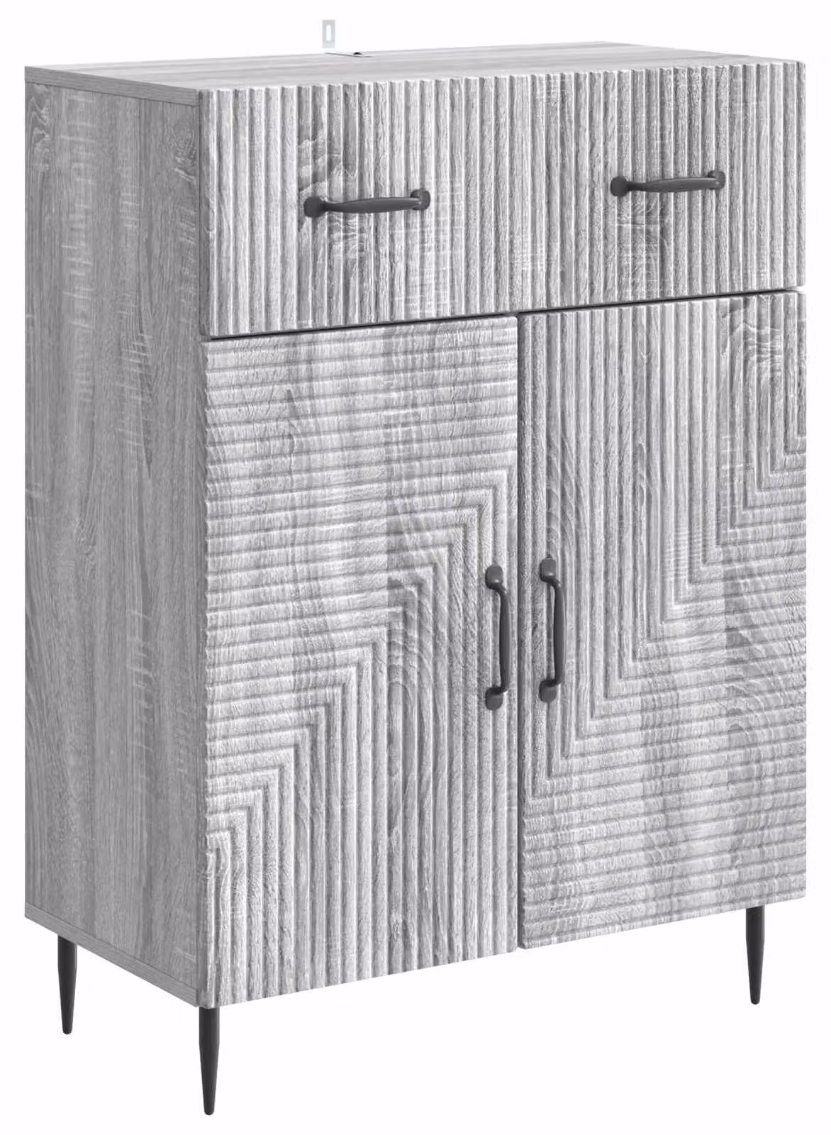 Credenza Grigio Sonoma 66 x 34,5 x 89,5 cm Legno ingegnerizzato