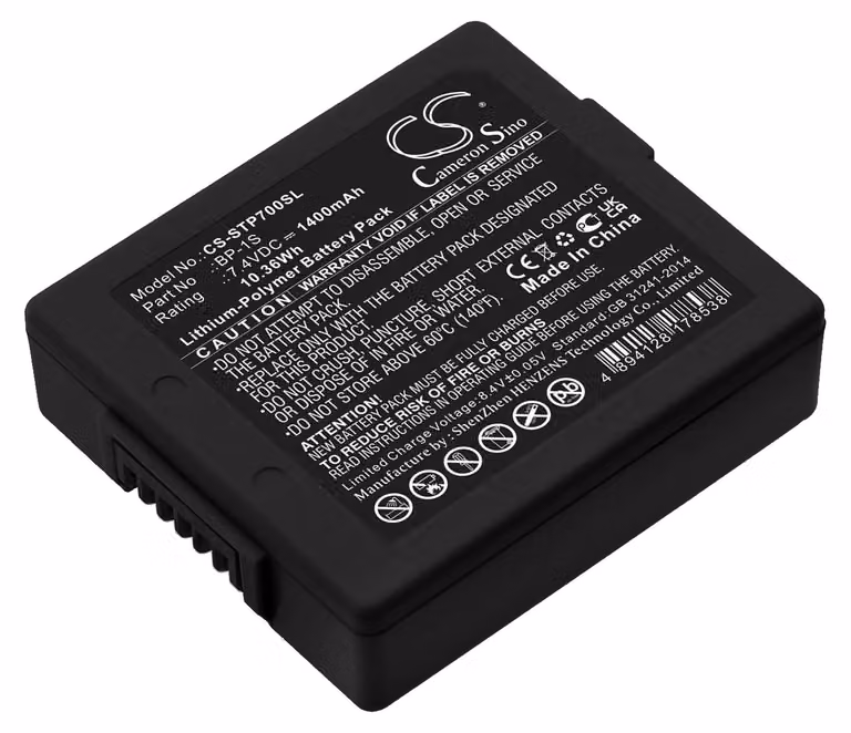 TECHTEK Batteria compatibile con [Stonex] P7 Controller, S3, S6, S9 sostituisce BP-1S