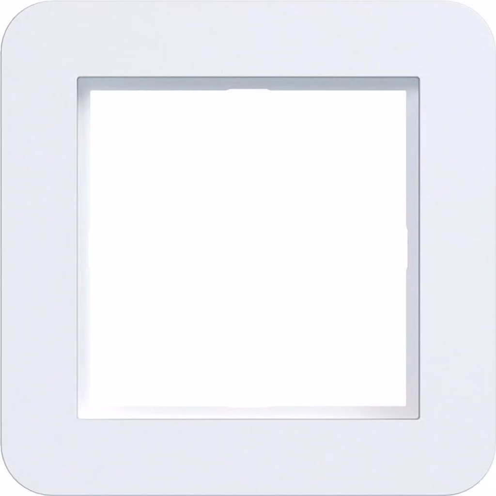 Hager Rahmen, 1 modulo, colore bianco opaco