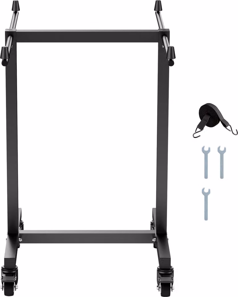 Carrello porta sedie SucceBuy per 14 sedie pieghevoli, portata 90 kg, design a T