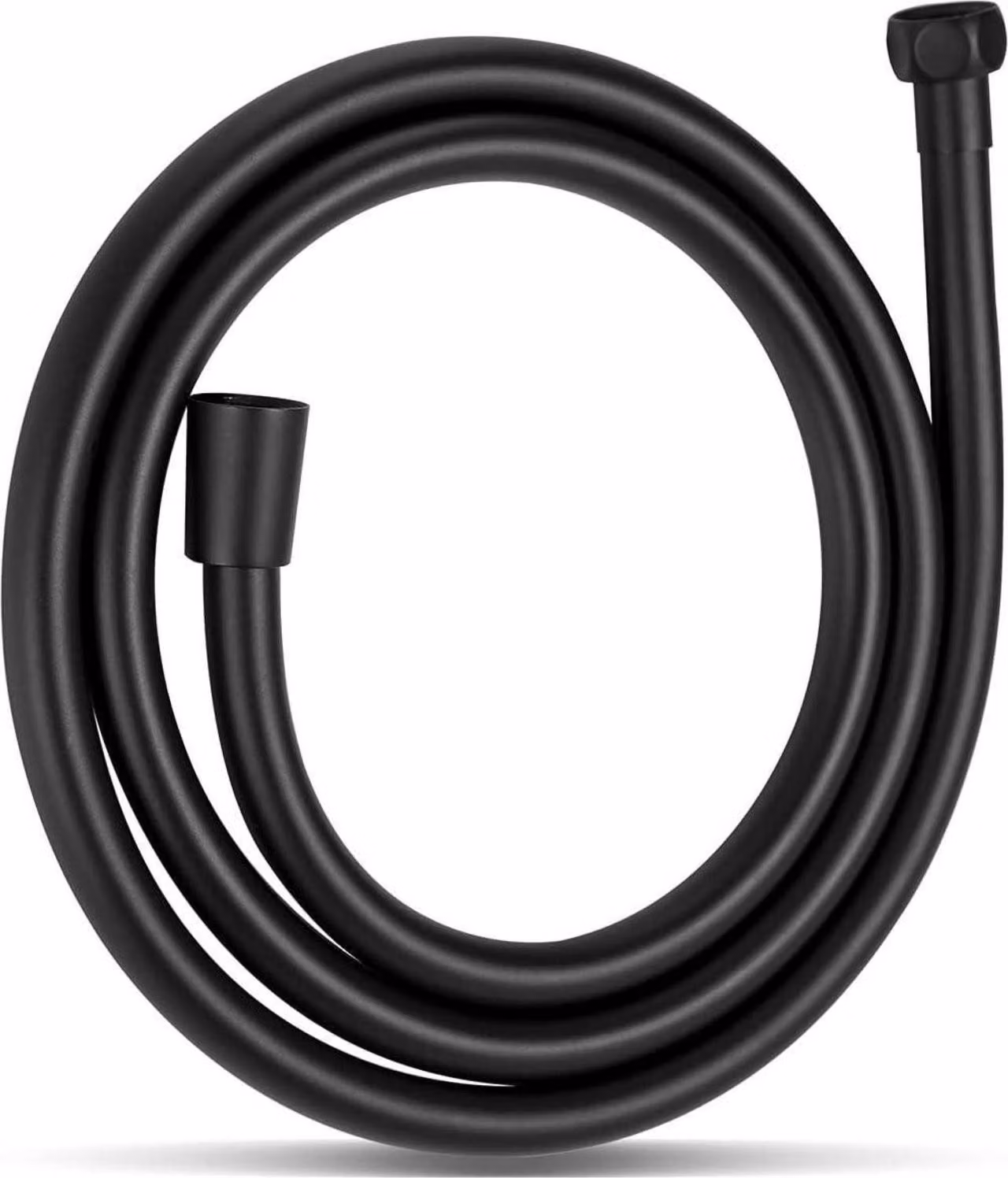 Tubo doccia 1,2 m PVC nero opaco Accessori da bagno di ricambio