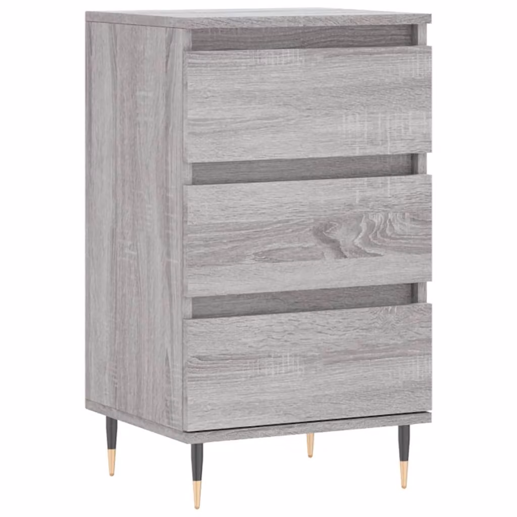 Credenza Grigio Sonoma 40x35x70 cm in Legno Multistrato