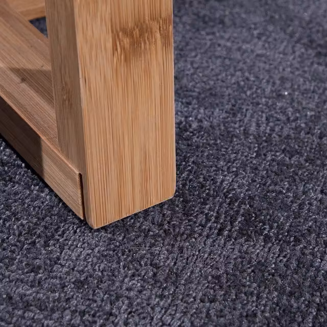 Tappeto Randora grigio tessuto a mano con design esagonale scandinavo L: 150 cm x P: 170 cm