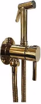 Kit Bidet Paffoni - Set di miscelatori a leva da incasso con doccia bidet, oro ZDUP110HG