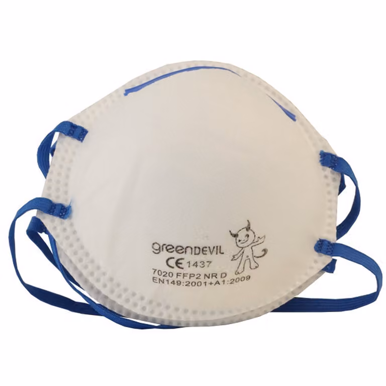 Connex Ffp2 Maschere antipolvere 2 pezzi Bianco/Blu