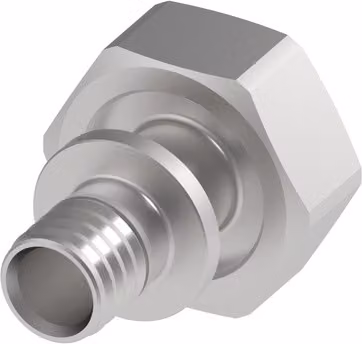 TECEflex Eurocone attacco a vite 3/4" dimensione 16 con attacco a pressare Flex nichelato